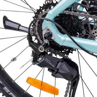 Women’s Mountain E-Bike inSPORTline ISL Asuki 630 Wh 27.5” – 2025 - Aqua Blue