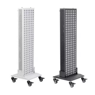 Stand w/ Wheels for Red LED Light Therapy Panel inSPORTline Brister - White