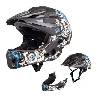 Downhill Helmet W-TEC Delgada - Black Heart Mechanic
