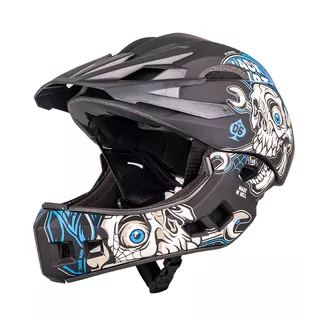 Downhill Helmet W-TEC Delgada - Freestyle Blue