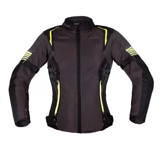 Women’s Summer Motorcycle Jacket W-TEC Jelsa - šedá-fluo
