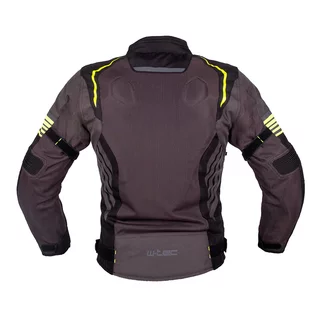 Summer Motorcycle Jacket W-TEC Pelyes - šedá-fluo