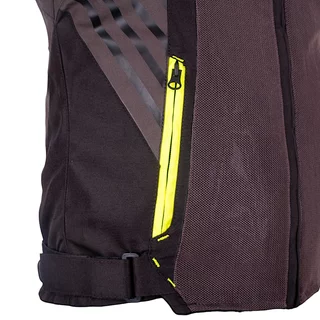 Summer Motorcycle Jacket W-TEC Pelyes - šedá-fluo