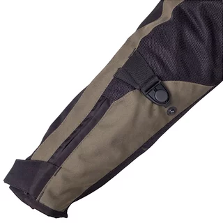 Summer Motorcycle Jacket W-TEC Rovin - černo-zeleno-červená