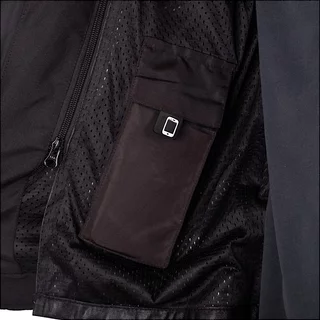 Summer Motorcycle Jacket W-TEC Rovin - černo-zeleno-červená