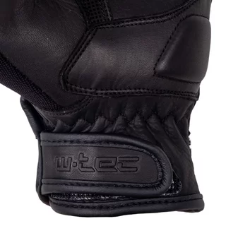 Motorcycle Gloves W-TEC Binetto - Black-Fluo