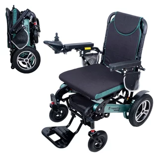 Electric Wheelchair inSPORTline Hawkie II 700 W - Green