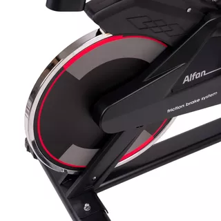 Spin Bike inSPORTline Alfan - Black-Red