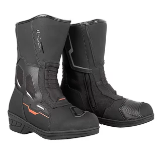 Women’s Motorcycle Boots W-TEC Moanna - černo-červená