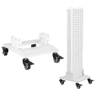 Stand w/ Wheels for Red LED Light Therapy Panel inSPORTline Brister - White - White