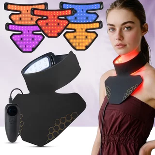 LED Infrared Light Therapy Neck & Neckline Mask inSPORTline Rademis 2,500 mAh