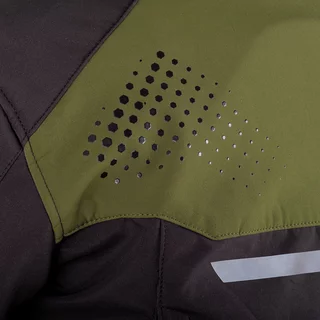 Men’s Softshell Motorcycle Jacket W-TEC Annorack - Khaki-Black