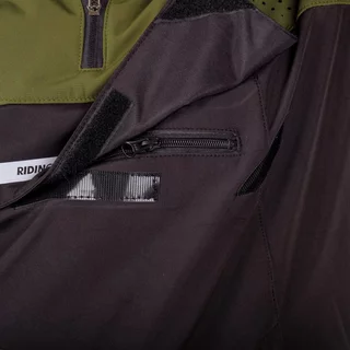 Men’s Softshell Motorcycle Jacket W-TEC Annorack - Khaki-Black