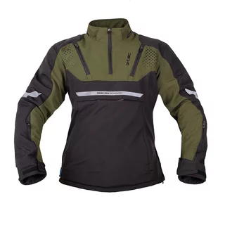 Men’s Softshell Motorcycle Jacket W-TEC Annorack - Khaki-Black