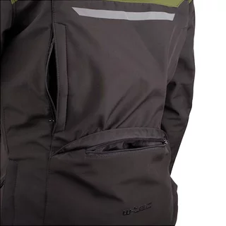 Men’s Softshell Motorcycle Jacket W-TEC Annorack - Khaki-Black