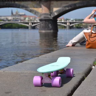 Penny Board Fish Classic 22” - Green/Orange