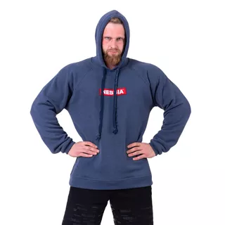 Men’s Hooded Sweatshirt Nebbia Red Label 149 - világoskék