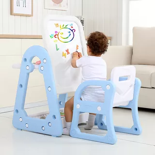 Drawing Board w/ Chair inSPORTline Gacino - Pink