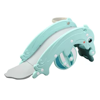 3-in-1 Children’s Slide & Swing Set inSPORTline Frofino - Mint