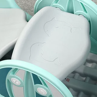 3-in-1 Children’s Slide & Swing Set inSPORTline Frofino - Mint