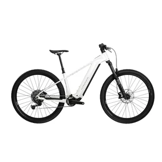 Mountain E-Bike Kross Dust Boost 1.0 29″ – 2026 Model • Avinox M2 Motor • 24.8 kg • Range up to 180 km - bílá/stříbrná/lesk
