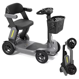 Electric Four-Wheel Mobility Scooter inSPORTline Clis • 10km/h • Range of up to 40 km - Grey
