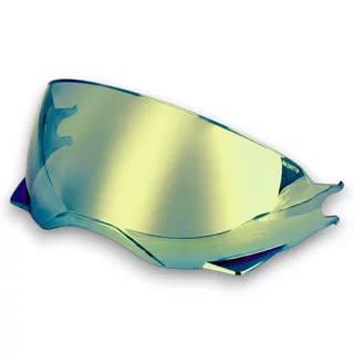 Replacement Visor/Sun Visor for W-TEC Satalone Helmet - Gold