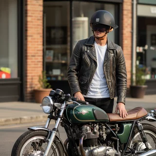 Open-Face Retro Helmet W-TEC Dazeck