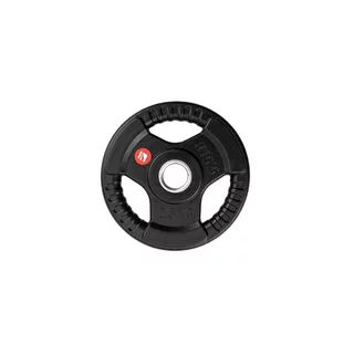 Rubber-Coated Weight Plate inSPORTline Graton 2.5 kg 30 mm