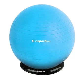 Exercise Ball inSPORTline Top Ball 75 cm w/ BallBase - Blue - Blue