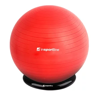 Exercise Ball inSPORTline Top Ball 75 cm w/ BallBase - Blue - Red