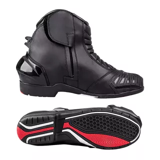 Motorcycle Shoes W-TEC TergaCE - Black