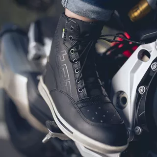 Motorcycle Shoes W-TEC Culabus - Black-Grey