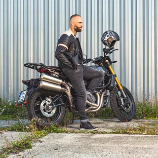 Motorcycle Helmet W-TEC Café Racer - Big Star