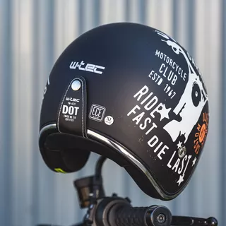 Motorcycle Helmet W-TEC Café Racer - Big Star