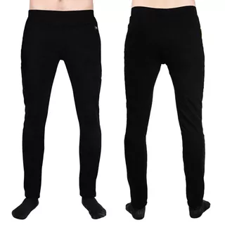 Men’s Heated Pants W-TEC Insupants w/ 10,000 mAh Power Bank - Black