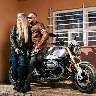 Men’s Leather Jacket W-TEC Milano