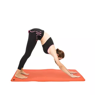 Exercise Mat inSPORTline Aero Advance 120 x 60cm - mocha mousse-šedá
