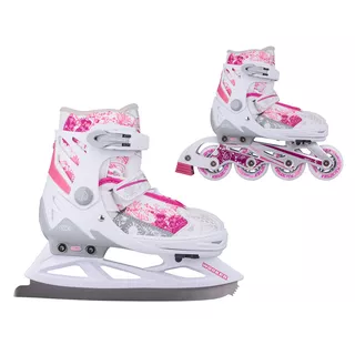 2-in-1 Skates/Inline skates WORKER Pinkola