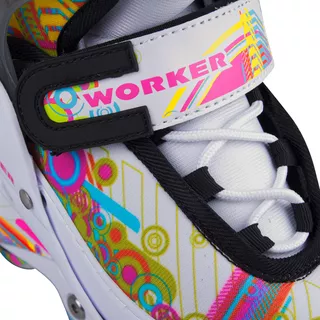 Inline skates WORKER Picola LED – with Light-Up Wheels