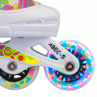 Inline skates WORKER Picola LED – with Light-Up Wheels