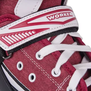 2-in-1 Skates/Inline skates WORKER Gondo Red