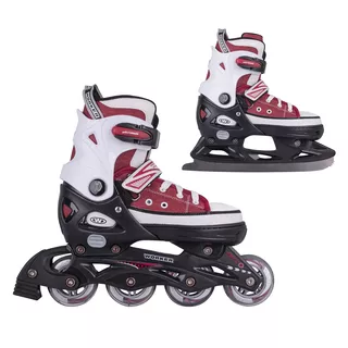 2-in-1 Skates/Inline skates WORKER Gondo Red