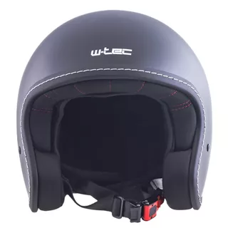 Chopper Helmet W-TEC Badachos w/ Steamrust Goggles