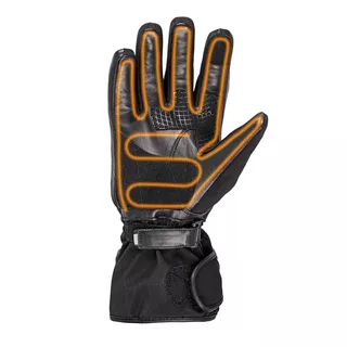 Heated Moto and Ski Gloves inSPORTline HEATride - Black-Fluo Green