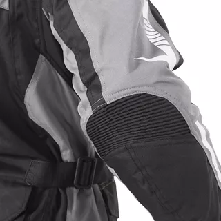 Men’s Motorcycle Jacket W-TEC Burdys Evo - Black-Grey-Red