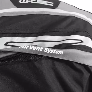 Men’s Motorcycle Jacket W-TEC Burdys Evo - Black-Grey-Red