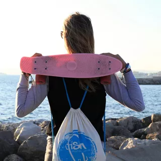 Penny Board Fish Classic 22” - Green/Orange