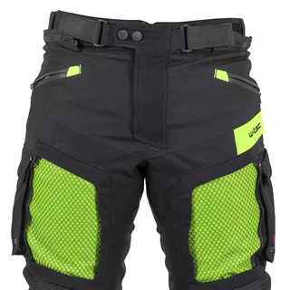 Motorcycle Pants W-TEC Aircross - Black-Grey