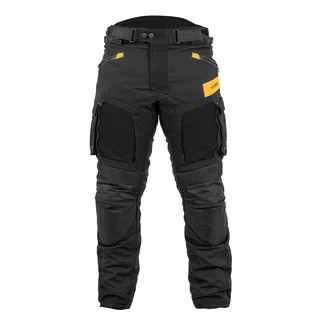 Motorcycle Pants W-TEC Aircross - Black-Grey